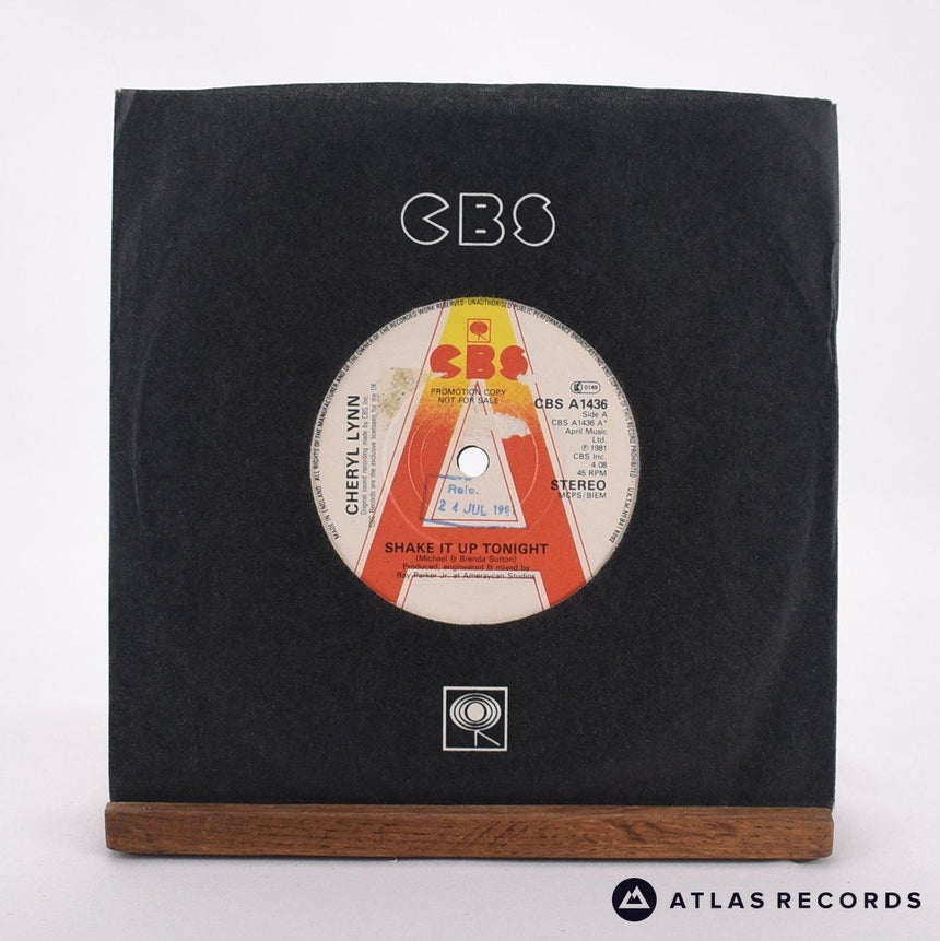 Cheryl Lynn Shake It Up Tonight 7" Vinyl Record - In Sleeve