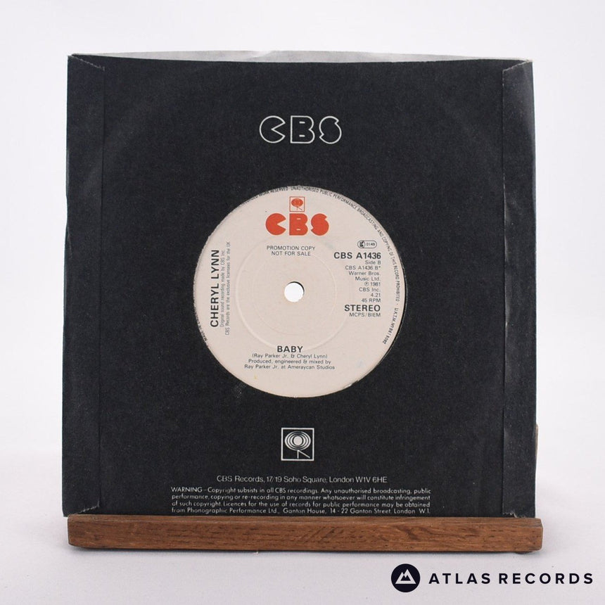 Cheryl Lynn - Shake It Up Tonight - Promo 7" Vinyl Record - EX/VG+