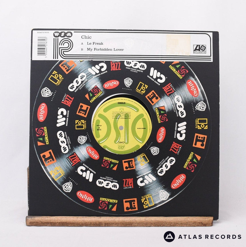 Chic - Le Freak / My Forbidden Lover - Die-Cut Sleeve 12" Vinyl Record - EX/EX