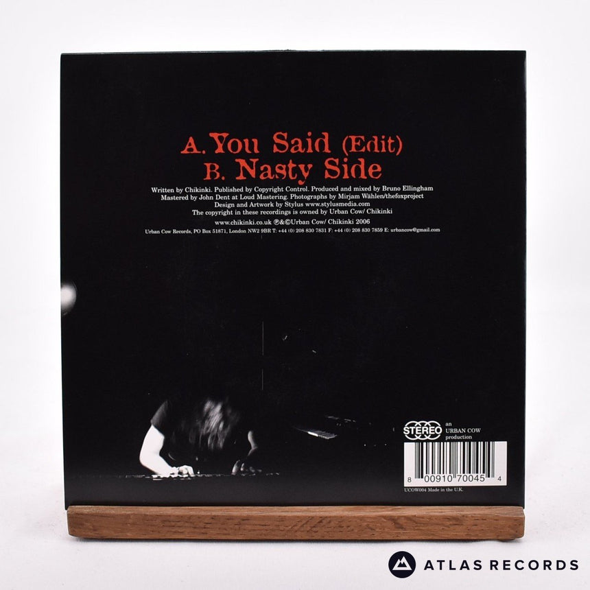 Chikinki - You Said - 7" Vinyl Record - EX/EX