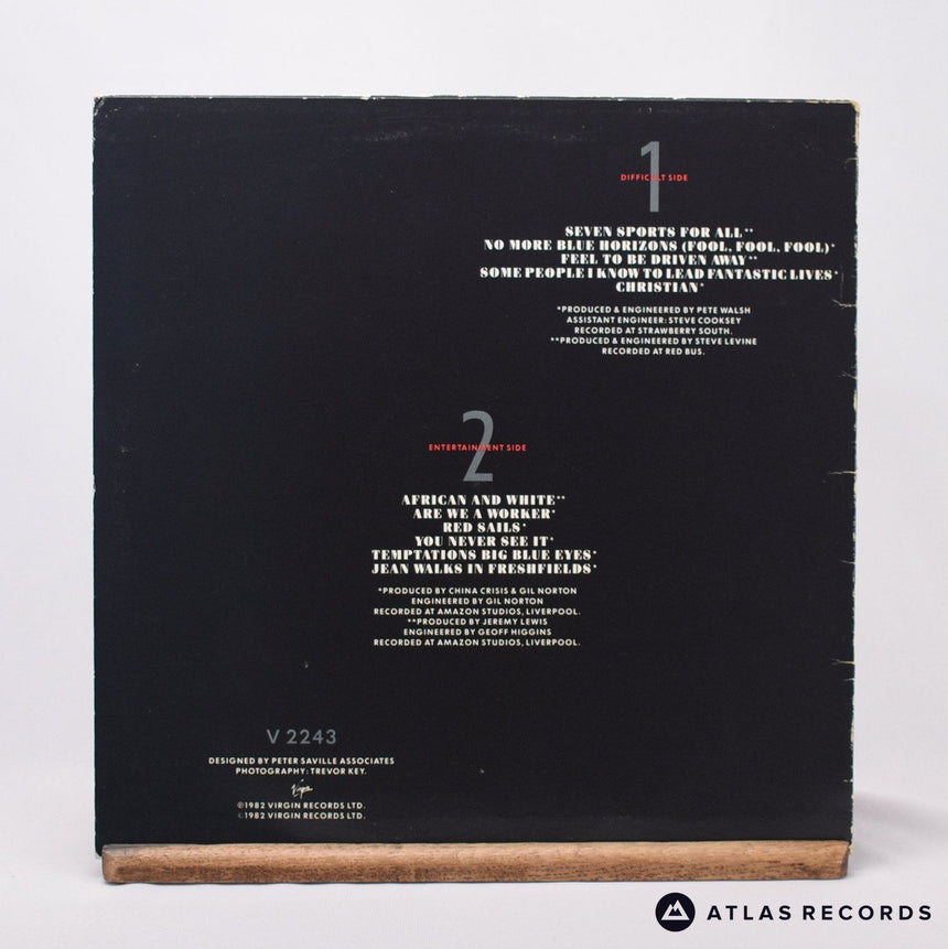 China Crisis - Difficult Shapes & Passive Rhythms - Some People Think - LP Vinyl