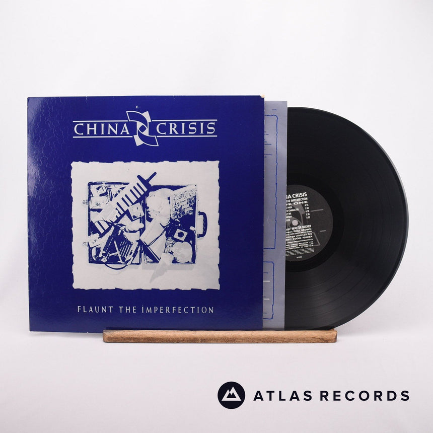 China Crisis Flaunt The Imperfection LP Vinyl Record - Front Cover & Record