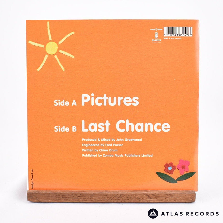 China Drum - Pictures - Green Limited Edition 7" Vinyl Record - NM/NM