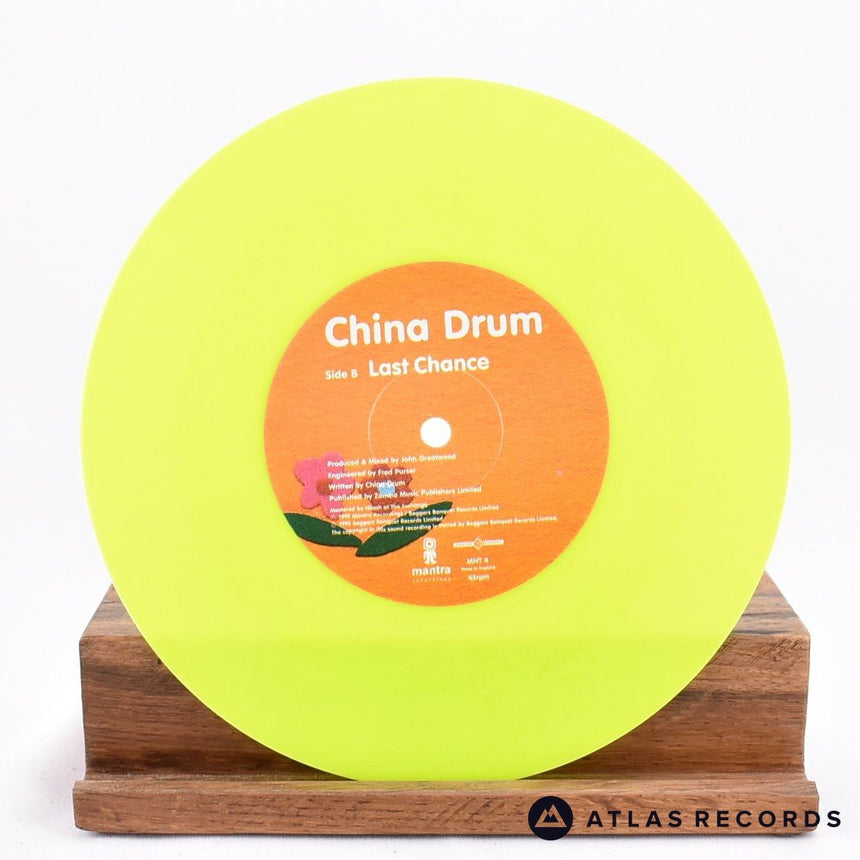China Drum - Pictures - Green Limited Edition 7" Vinyl Record - NM/NM