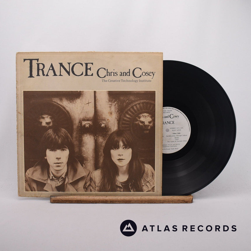 Chris & Cosey Trance LP Vinyl Record - Front Cover & Record
