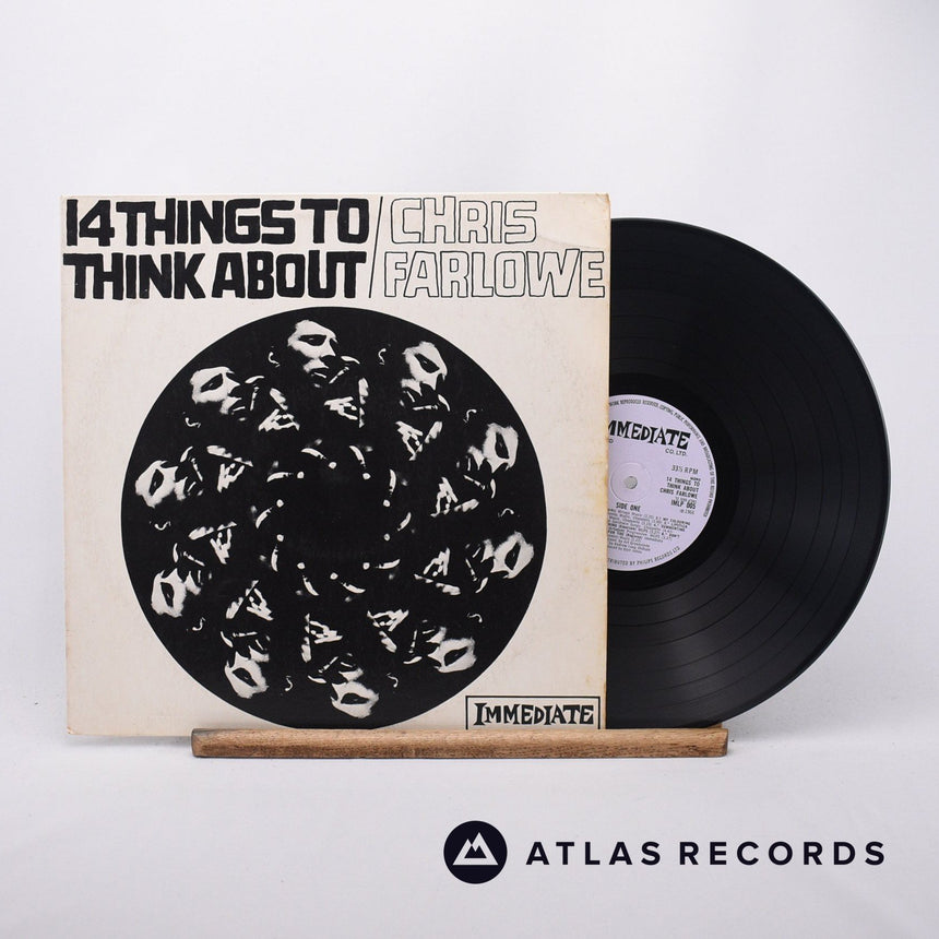 Chris Farlowe 14 Things To Think About LP Vinyl Record - Front Cover & Record