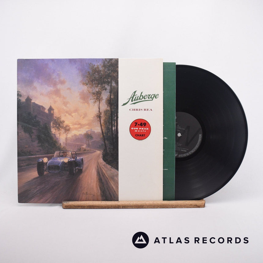 Chris Rea Auberge LP Vinyl Record - Front Cover & Record