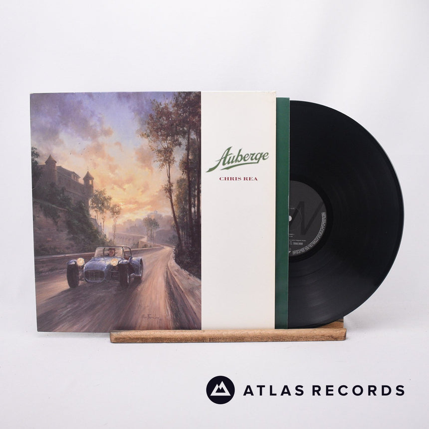 Chris Rea Auberge LP Vinyl Record - Front Cover & Record