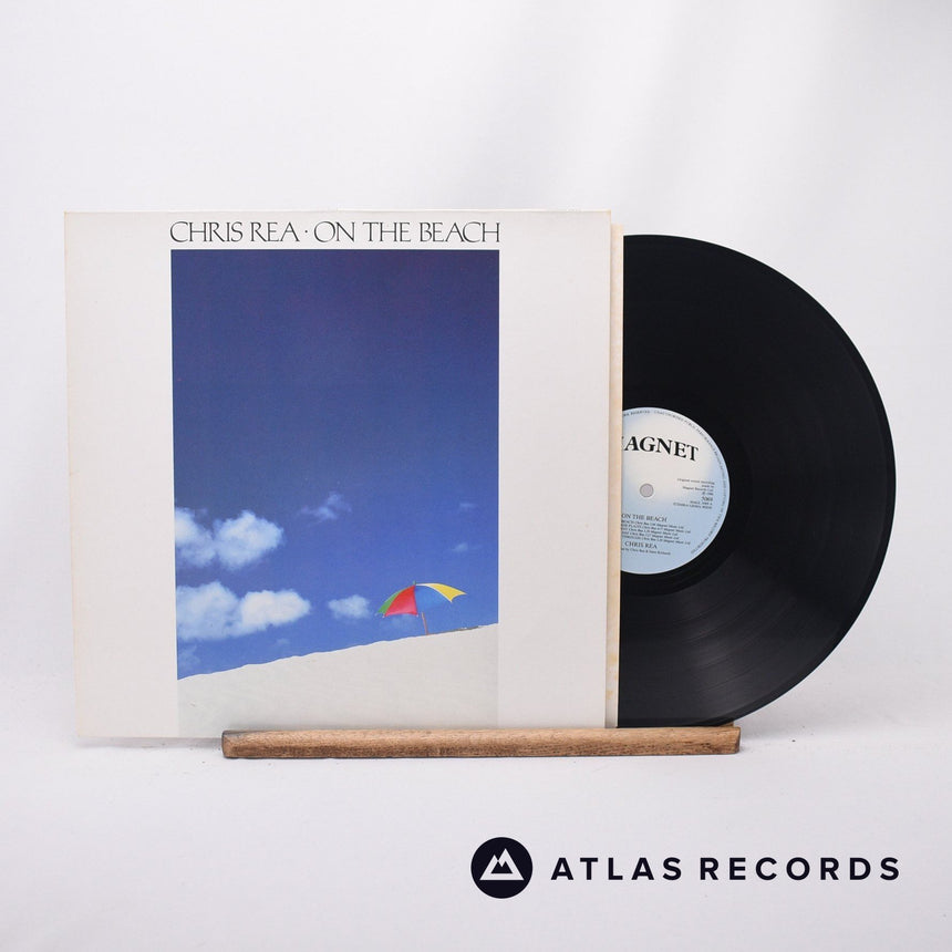 Chris Rea On The Beach LP Vinyl Record - Front Cover & Record