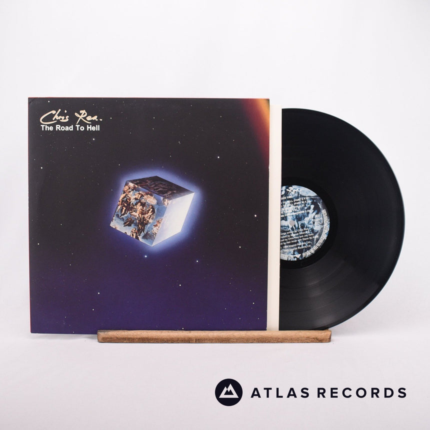 Chris Rea The Road To Hell LP Vinyl Record - Front Cover & Record