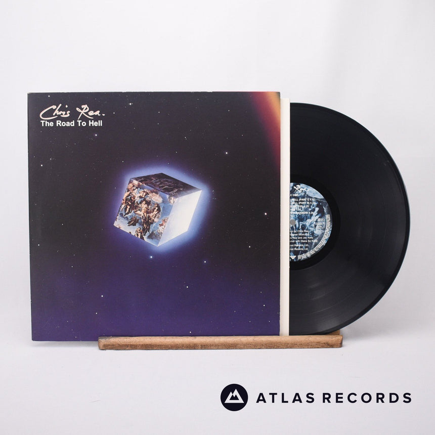 Chris Rea The Road To Hell LP Vinyl Record - Front Cover & Record