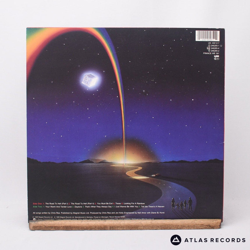 Chris Rea - The Road To Hell - Repress LP Vinyl Record - EX/VG+