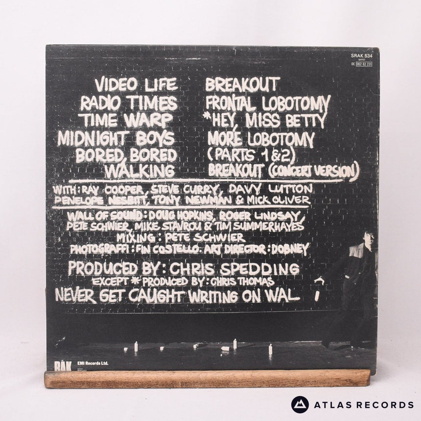 Chris Spedding - Guitar Graffiti - LP Vinyl Record - EX/EX