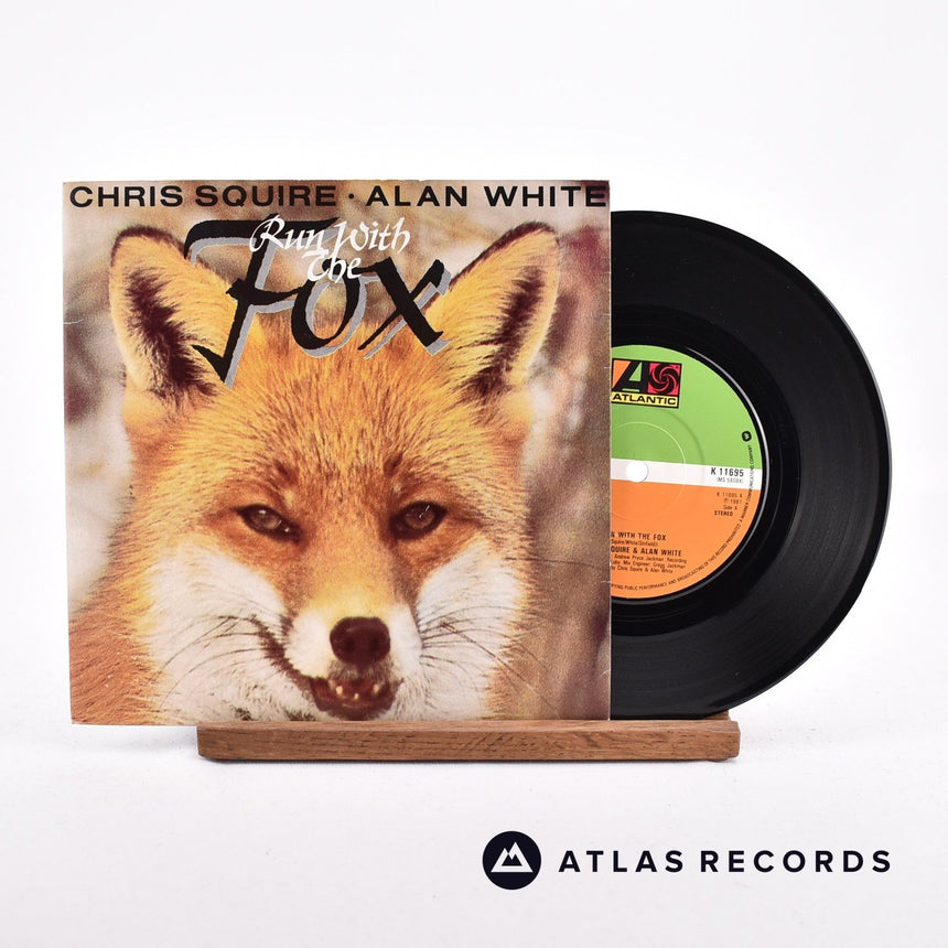 Chris Squire Run With The Fox 7" Vinyl Record - Front Cover & Record