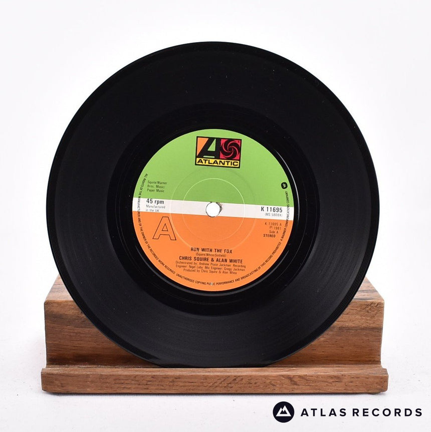 Chris Squire - Run With The Fox - 7" Vinyl Record - VG+/VG+