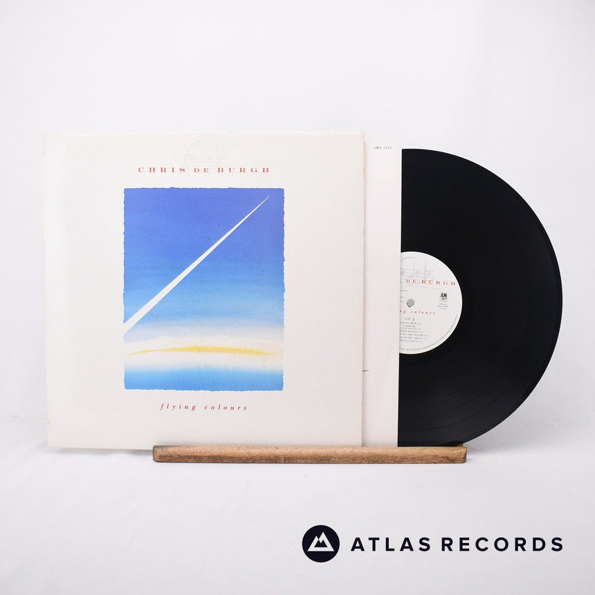 Chris de Burgh Flying Colours LP Vinyl Record - Front Cover & Record