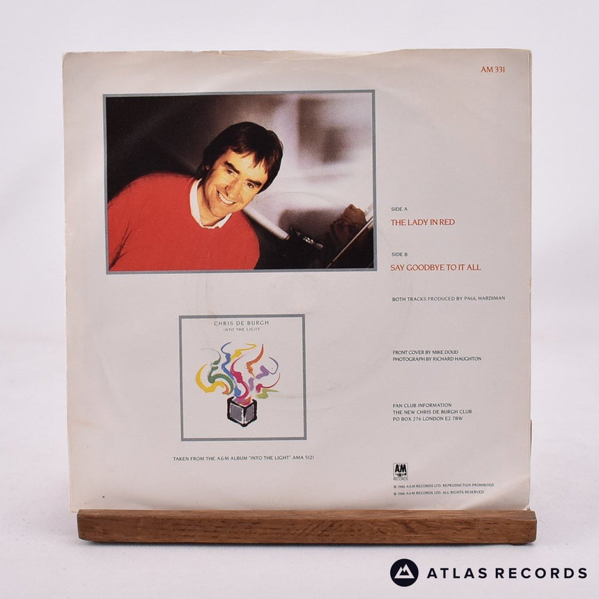 Chris de Burgh - The Lady In Red - 7" Vinyl Record - VG+/EX