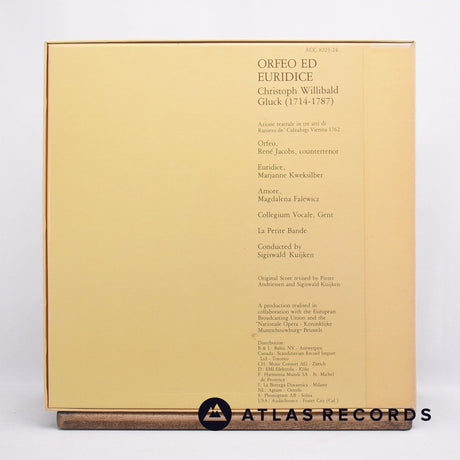 Christoph Willibald Gluck - Orfeo Ed Euridice - Box Set Double LP Vinyl Record