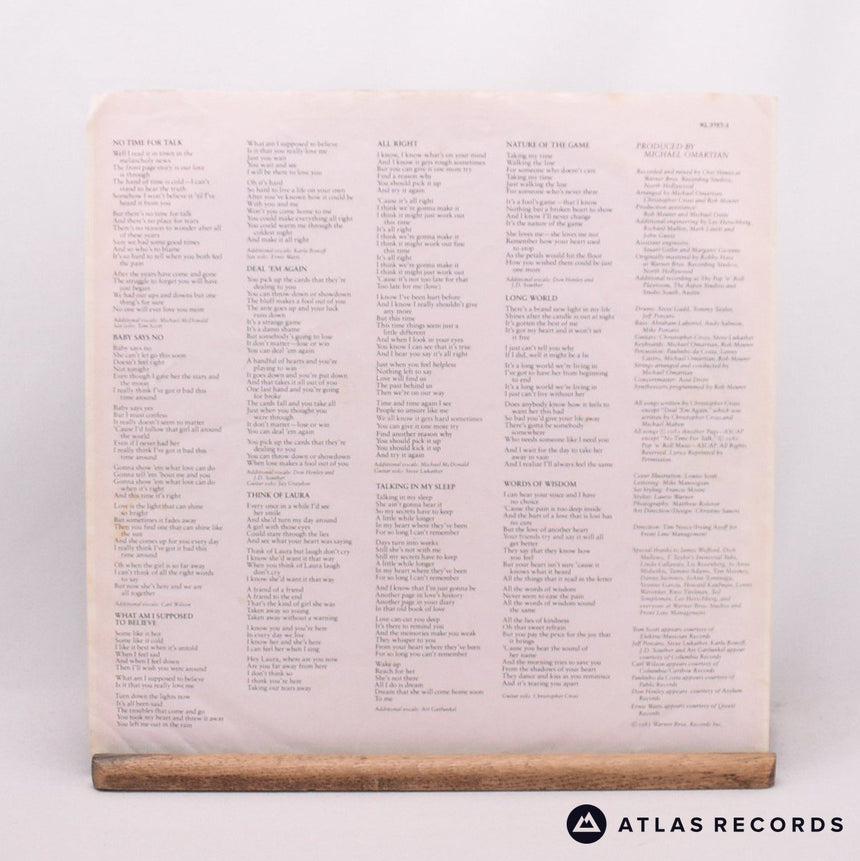 Christopher Cross - Another Page - LP Vinyl Record - EX/VG+