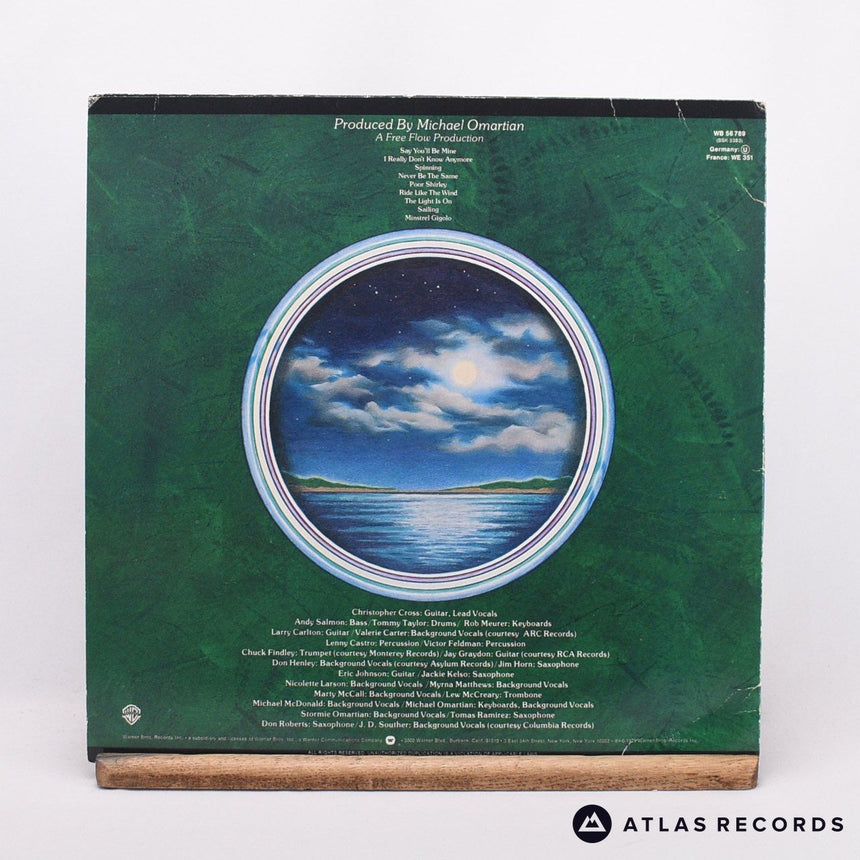 Christopher Cross - Christopher Cross - LP Vinyl Record - VG+/VG+