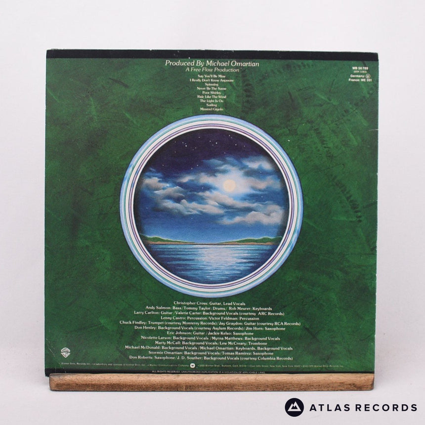 Christopher Cross - Christopher Cross - LP Vinyl Record - VG+/EX