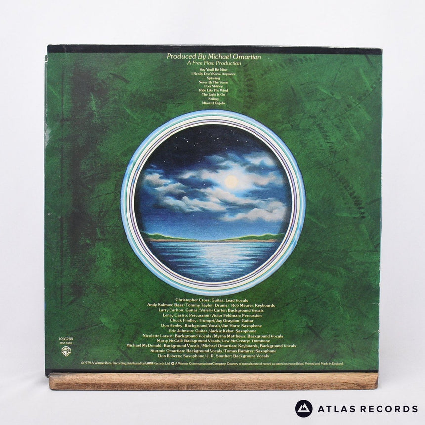 Christopher Cross - Christopher Cross - Strawberry LP Vinyl Record - VG+/VG+