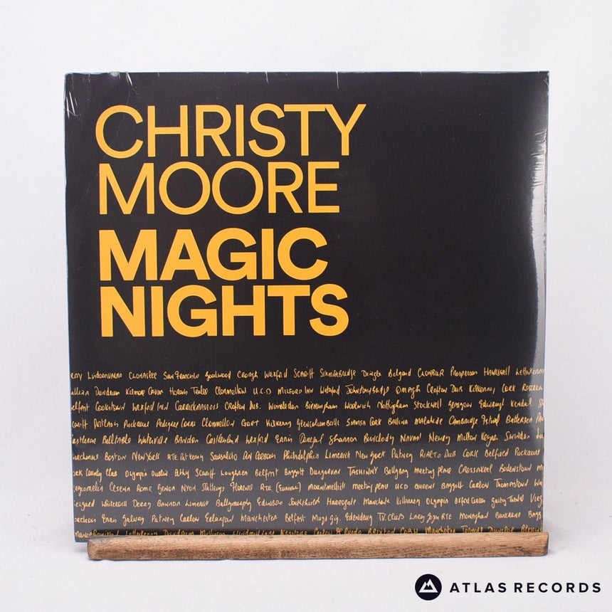 Christy Moore Magic Nights 3 x LP Vinyl Record - Front Cover & Record