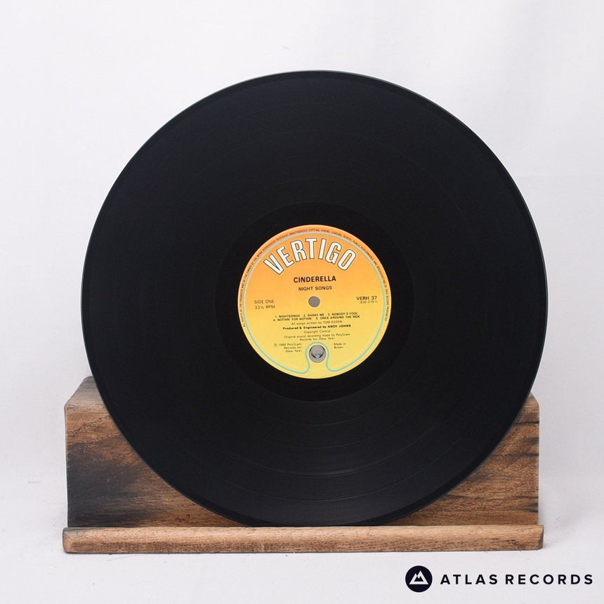 Cinderella - Night Songs - LP Vinyl Record - EX/EX