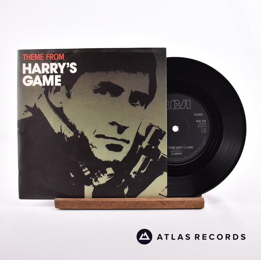 Clannad Theme From Harry's Game 7" Vinyl Record - Front Cover & Record