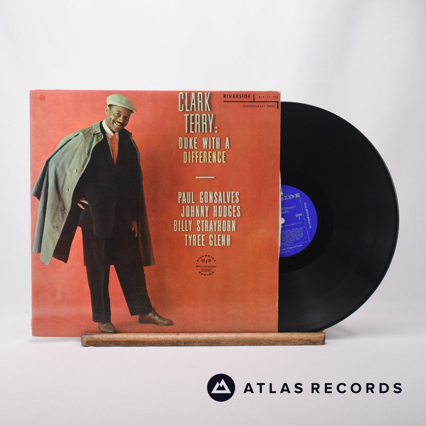 Clark Terry Duke With A Difference LP Vinyl Record - Front Cover & Record