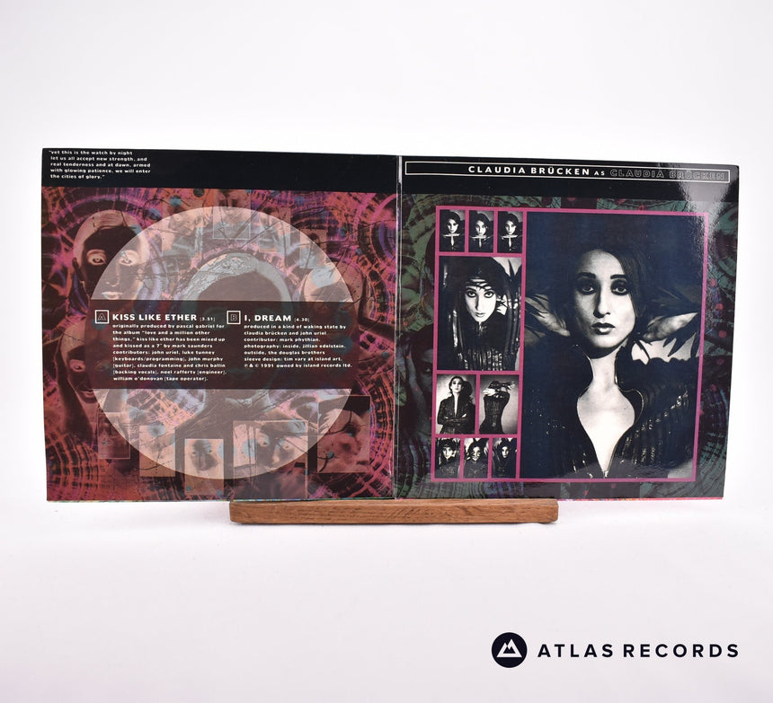 Claudia Brücken - Kiss Like Ether - Gatefold 7" Vinyl Record - EX/VG+