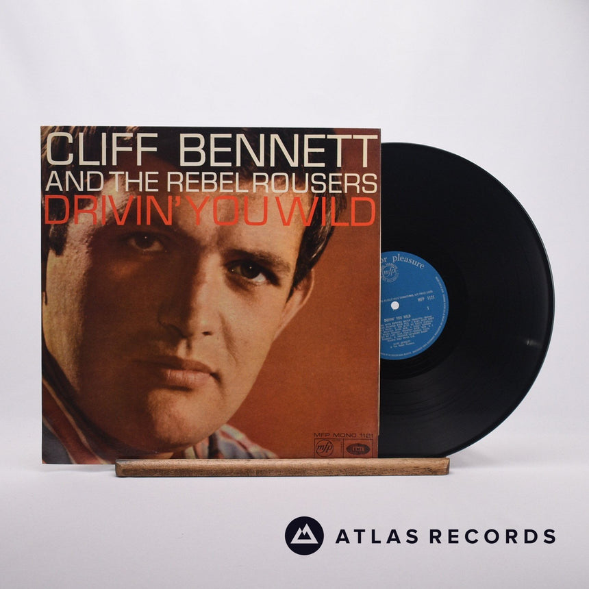 Cliff Bennett & The Rebel Rousers Drivin' You Wild LP Vinyl Record - Front Cover & Record