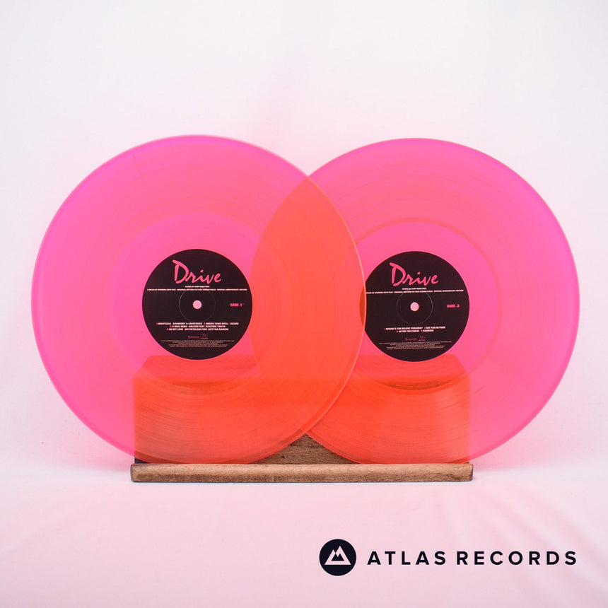 Cliff Martinez - Drive - Booklet Neon Pink 2 x LP Vinyl Record - NM/NM
