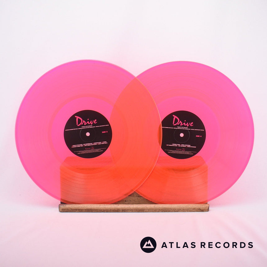 Cliff Martinez - Drive - Booklet Neon Pink 2 x LP Vinyl Record - NM/NM