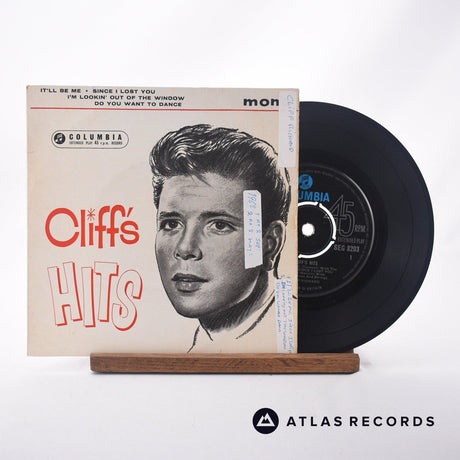 Cliff Richard Cliff's Hits 7" Vinyl Record - Front Cover & Record
