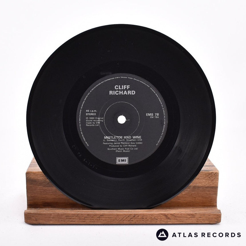 Cliff Richard - Mistletoe & Wine - 7" Vinyl Record - NM/EX