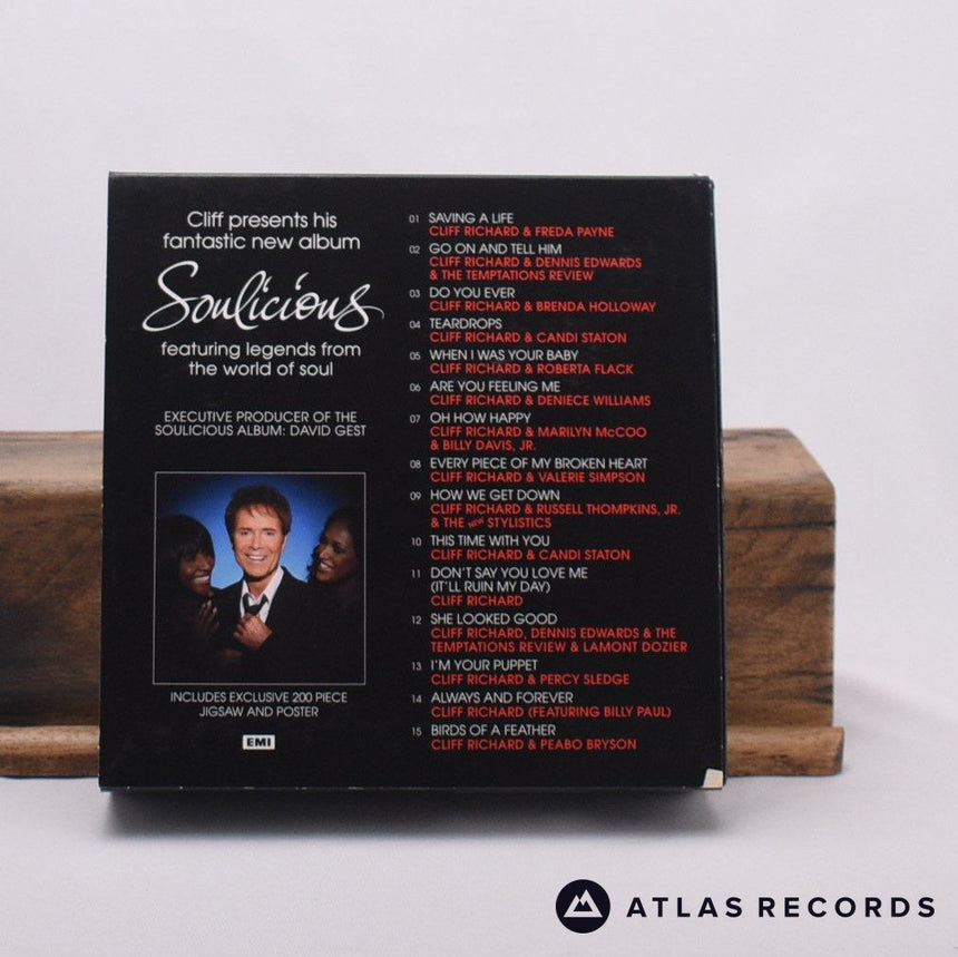 Cliff Richard - Soulicious - Booklet Insert Limited Edition Box Set CD - EX/NM