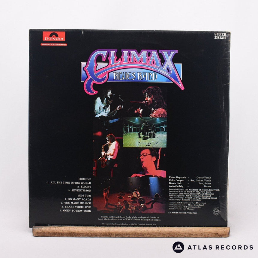 Climax Blues Band - FM / Live - LP Vinyl Record - VG+/EX