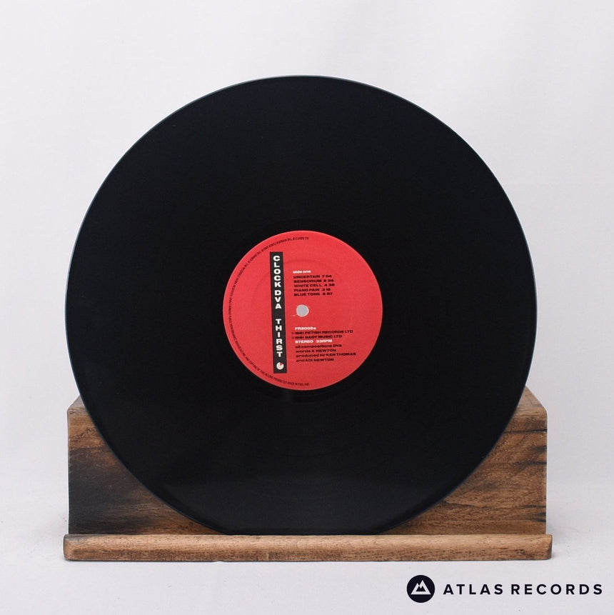 Clock DVA - Thirst - Insert Lyntone A1 B1 LP Vinyl Record - VG+/EX