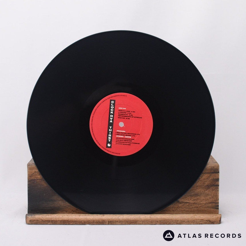 Clock DVA - Thirst - Insert Lyntone A1 B1 LP Vinyl Record - VG+/EX