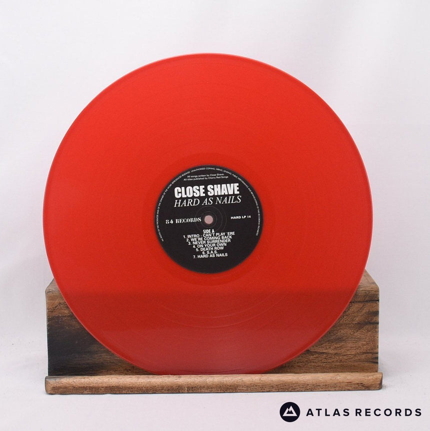 Close Shave - Hard As Nails - Red LP Vinyl Record - NM/NM