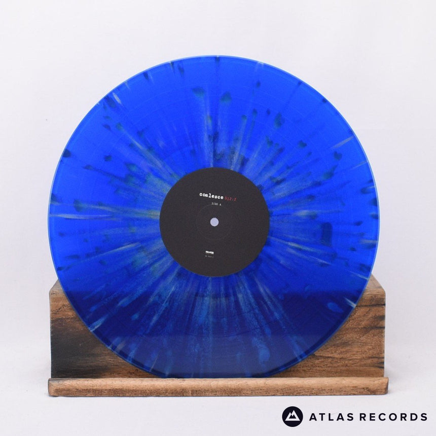 Coalesce - 012:2 - Blue Transparent With White Splatter LP Vinyl Record - EX/NM