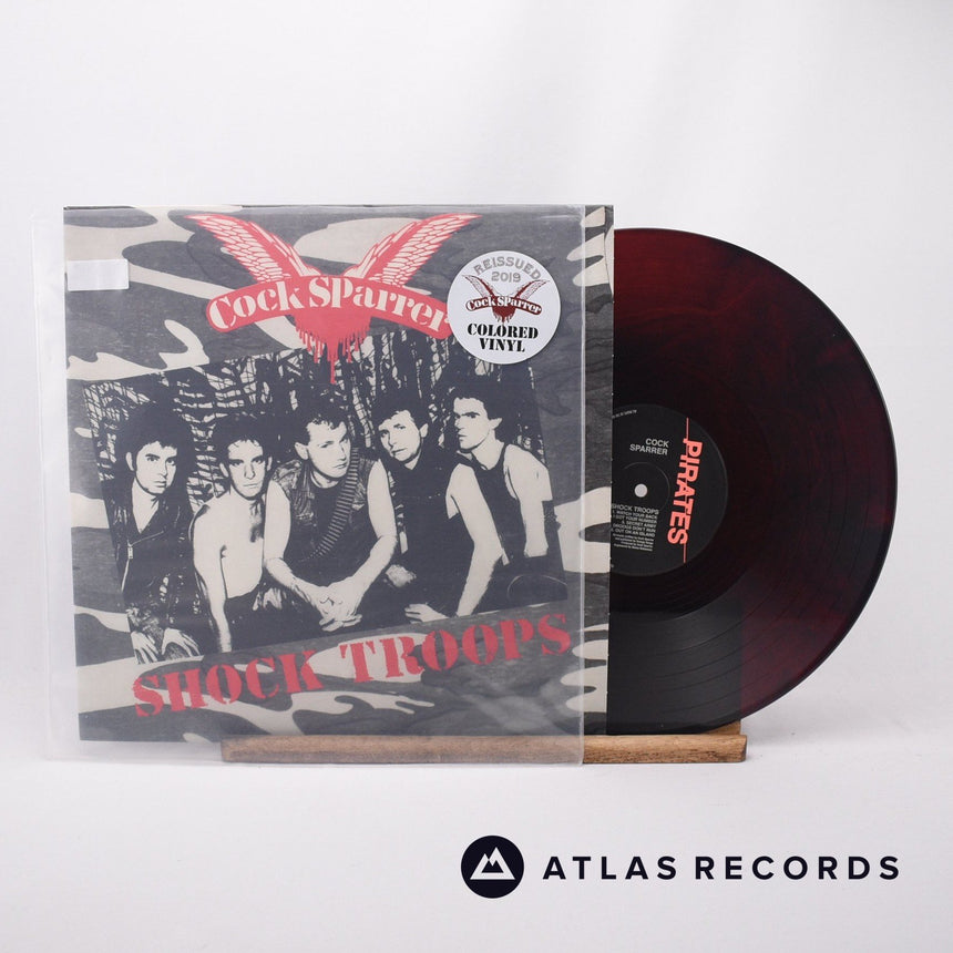 Cock Sparrer Shock Troops LP Vinyl Record - Front Cover & Record