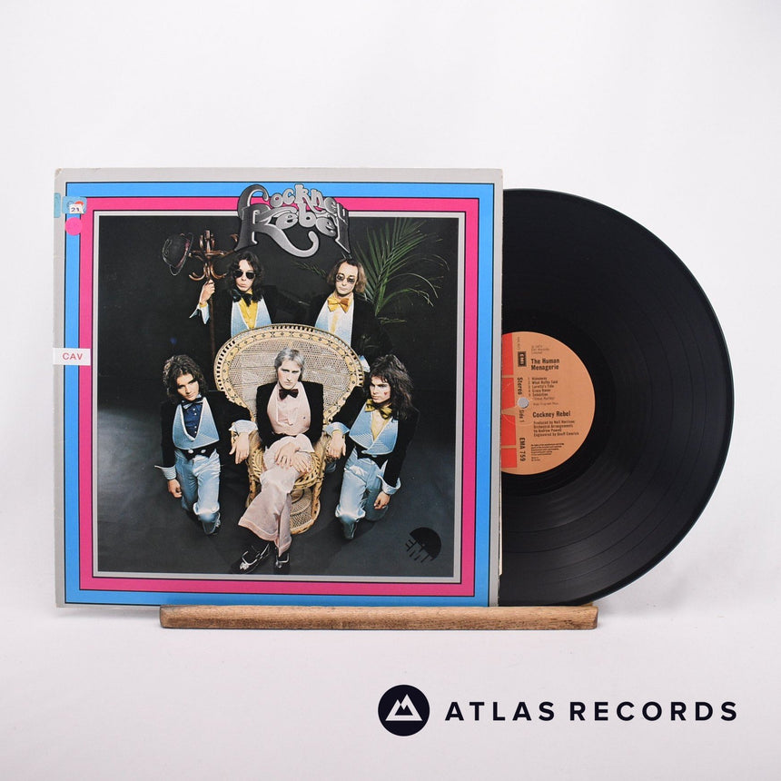 Cockney Rebel The Human Menagerie LP Vinyl Record - Front Cover & Record