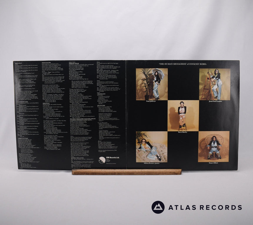 Cockney Rebel - The Human Menagerie - Gatefold LP Vinyl Record - EX/VG+