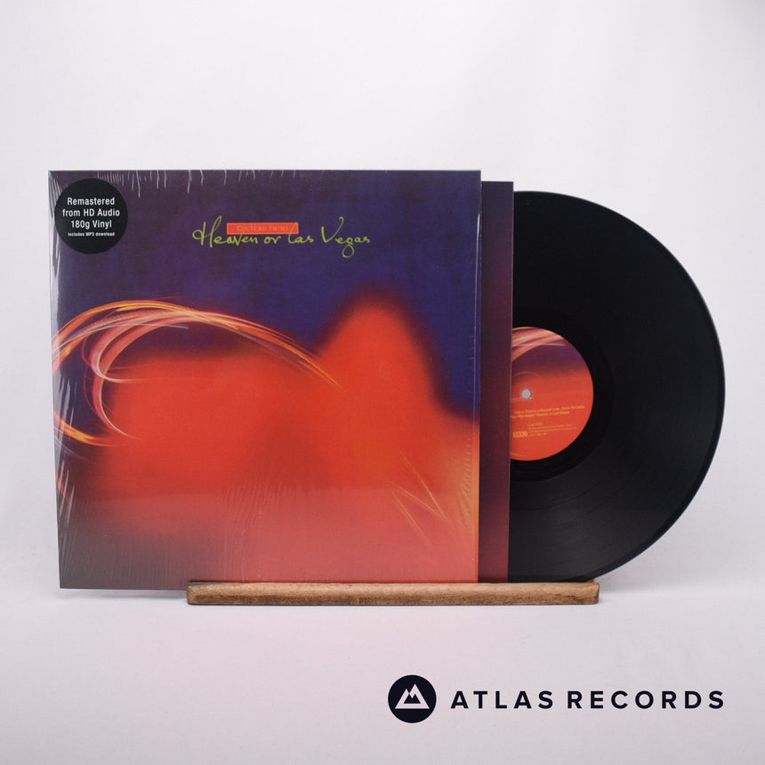 Cocteau Twins Heaven Or Las Vegas LP Vinyl Record - Front Cover & Record
