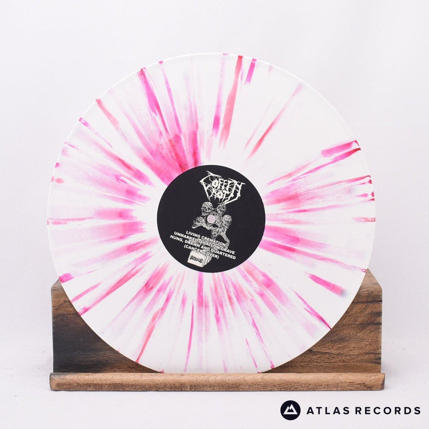 Coffin Rot - Split - Red Splatter On White 12" Vinyl Record - EX/NM