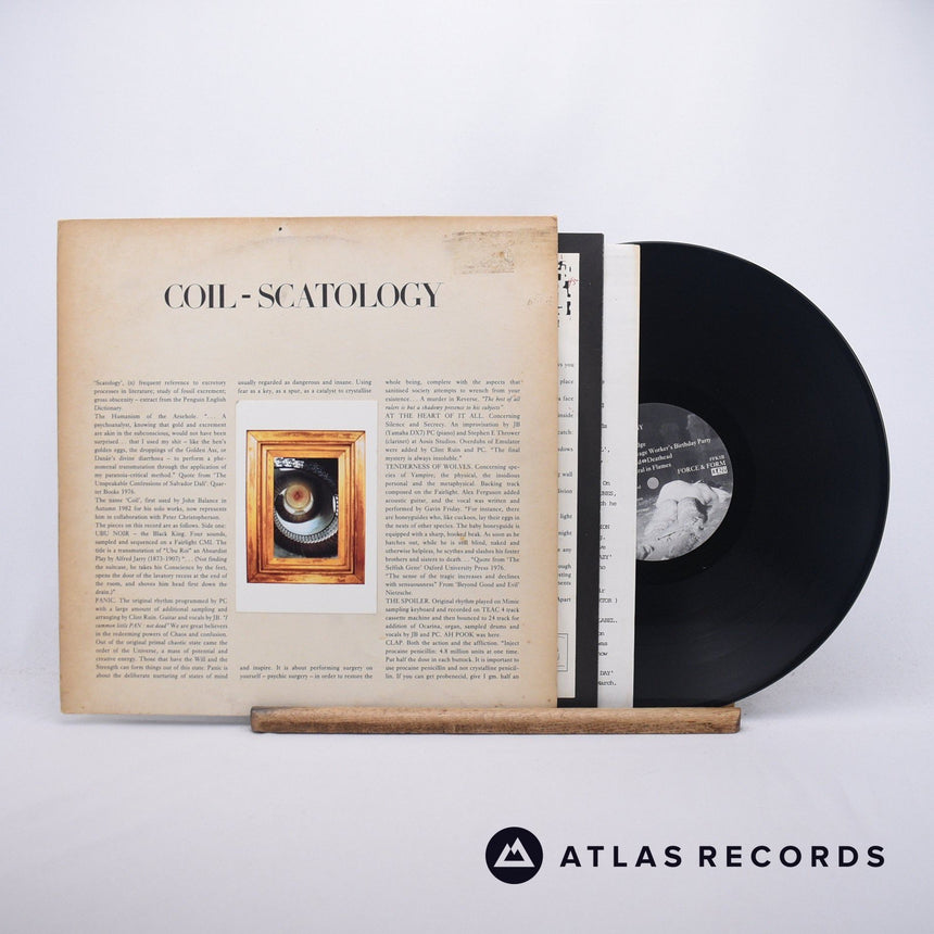 Coil Scatology LP Vinyl Record - Front Cover & Record