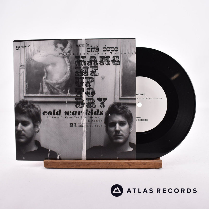 Cold War Kids Hang Me Up To Dry 7" Vinyl Record - Front Cover & Record