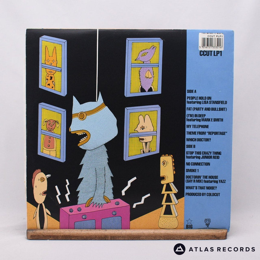 Coldcut - What's That Noise? - LP + 12" Vinyl Record - VG+/EX